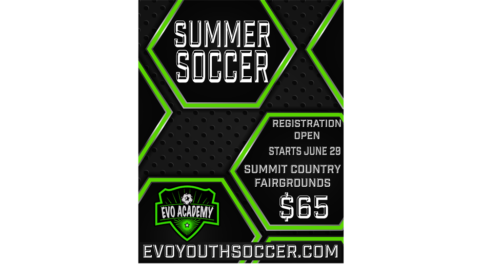 Summer Soccer Registration Now Open