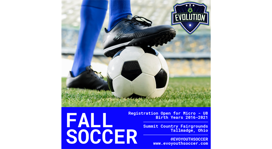 Fall Soccer Registration Now Open